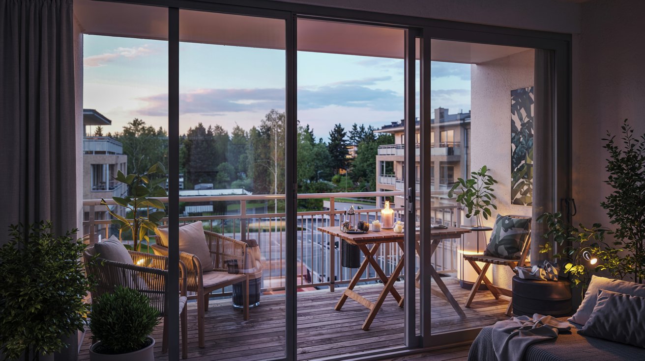 balkonginglasning ()