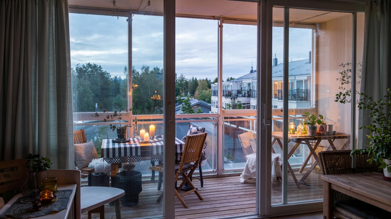 balkonginglasning ()