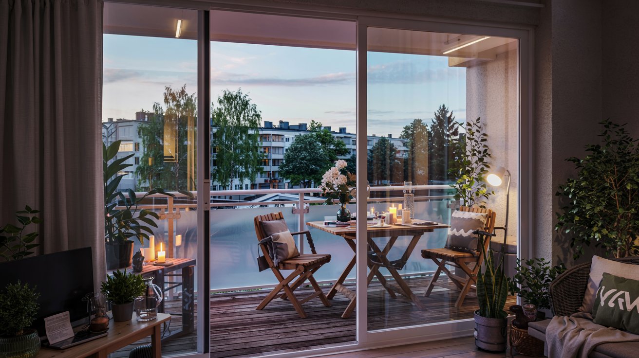 balkonginglasning ()